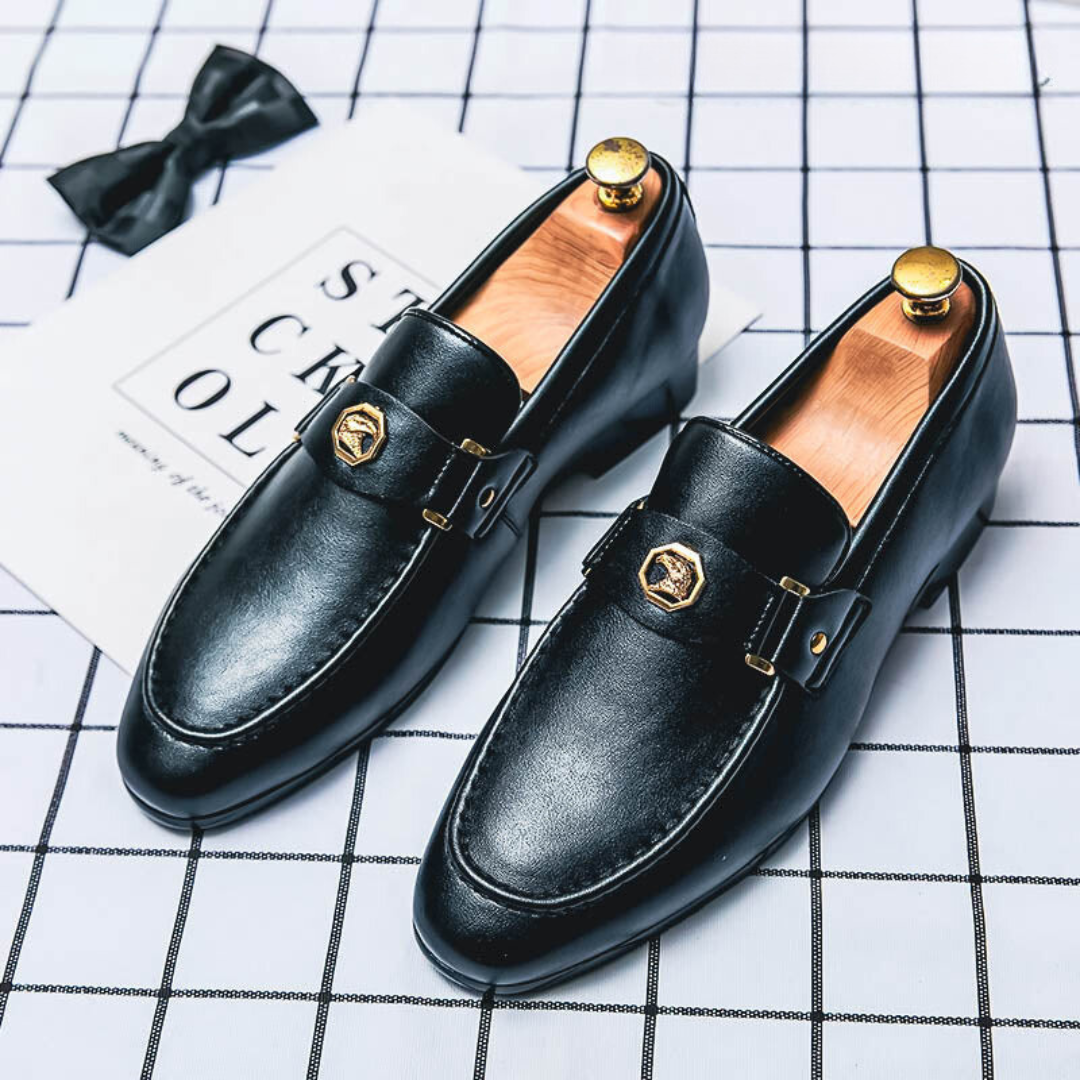 Liam™ | Mocassins en cuir véritable