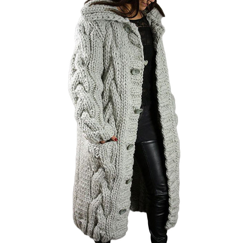 Amelia™ | Manteau cardigan surdimensionné à simple boutonnage