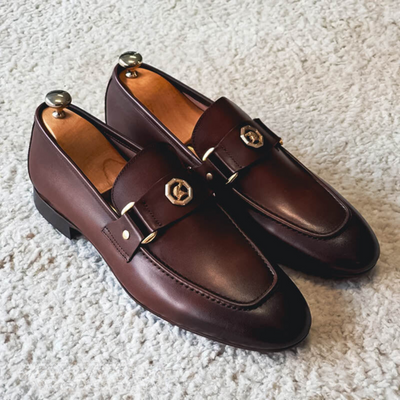 Liam™ | Mocassins en cuir véritable