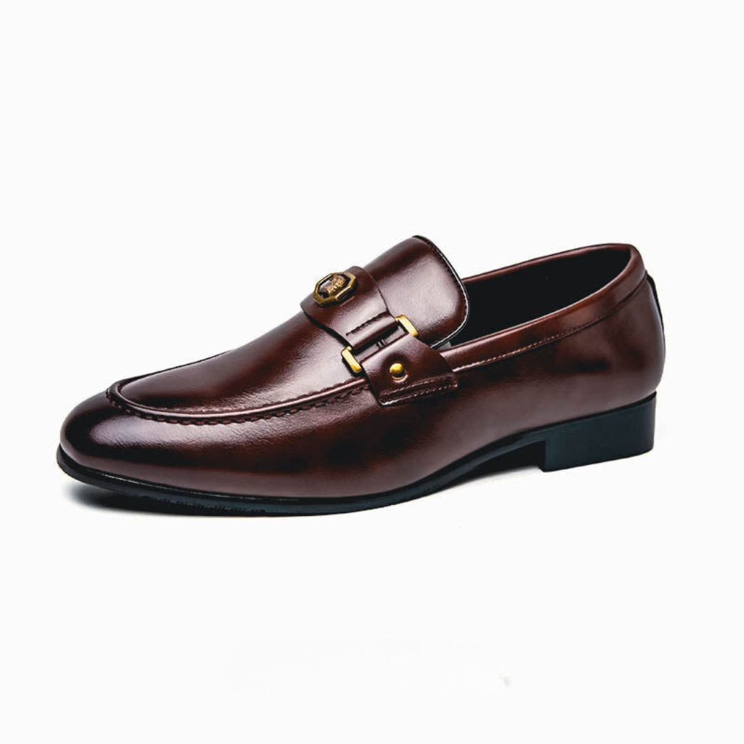 Liam™ | Mocassins en cuir véritable