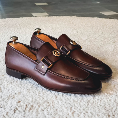 Liam™ | Mocassins en cuir véritable