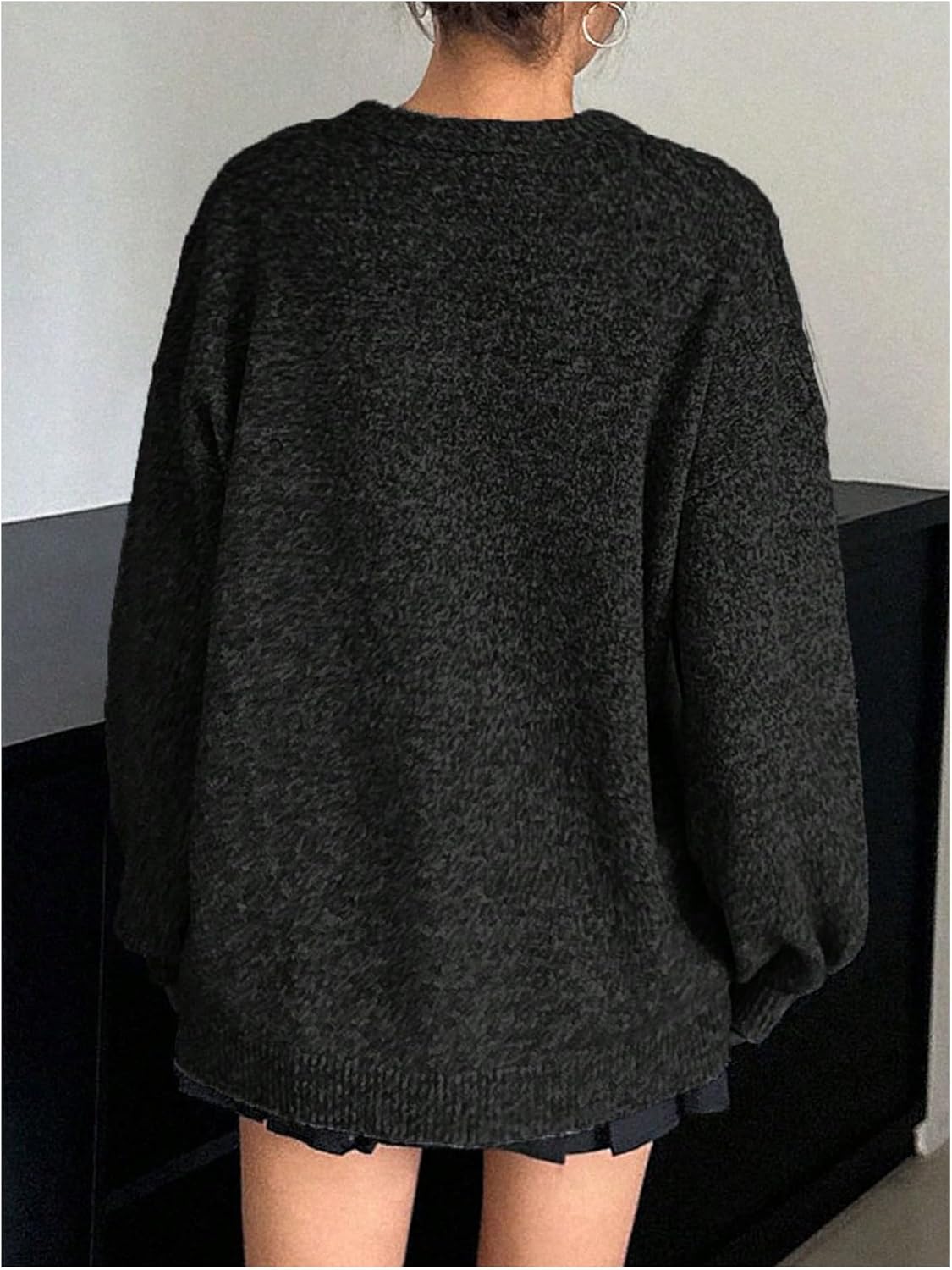 Colette™ | Pull Tricoté Oversize avec Nœud Élégant