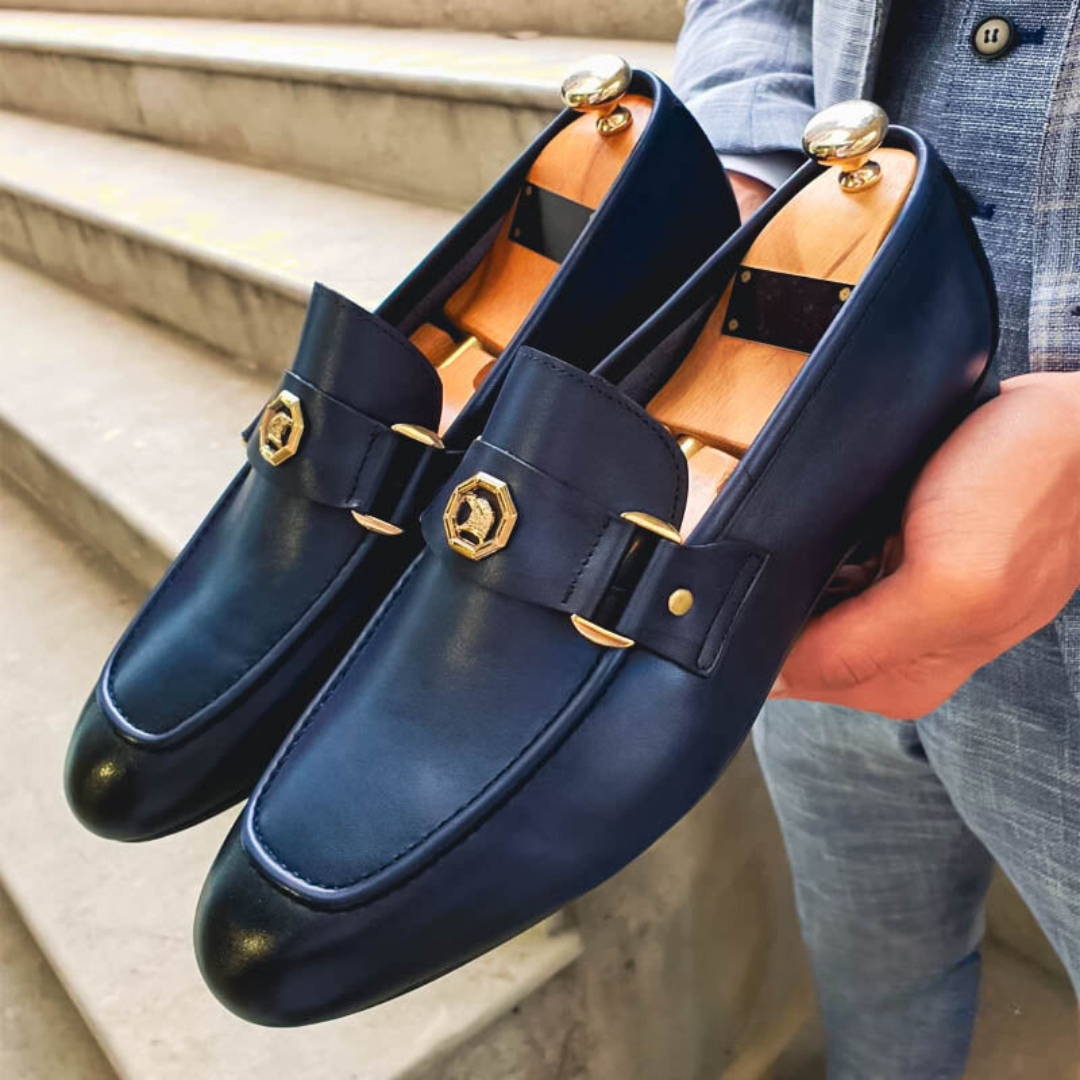 Liam™ | Mocassins en cuir véritable
