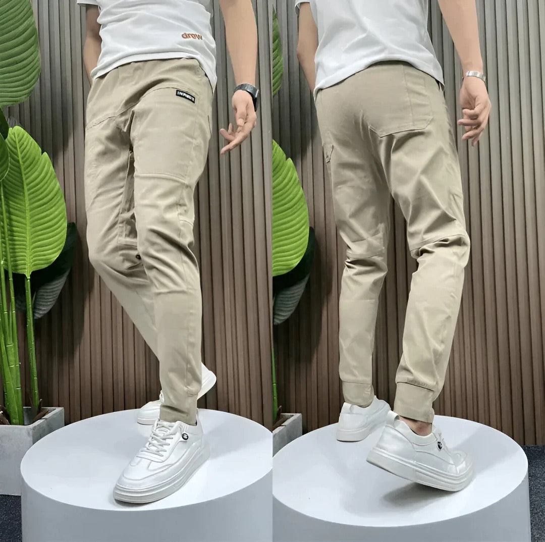 Loris | Pantalon cargo élastique Premium