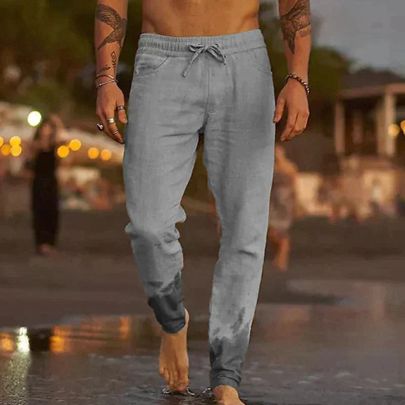 Harper Paris ™ | Pantalon de plage en lin