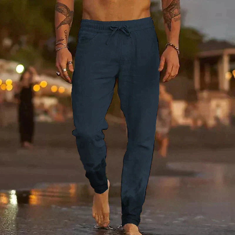 Harper Paris ™ | Pantalon de plage en lin