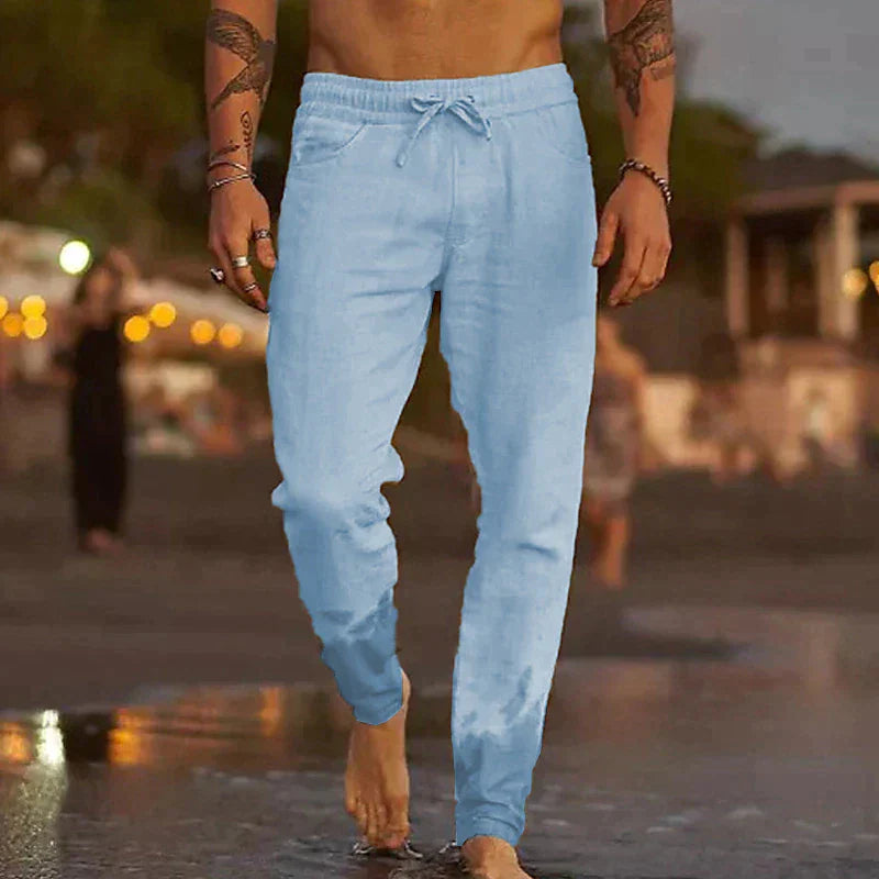 Harper Paris ™ | Pantalon de plage en lin