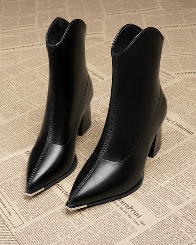 Amélie™ | Bottines Élégantes à Talons
