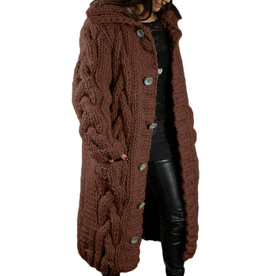 Amelia™ | Manteau cardigan surdimensionné à simple boutonnage