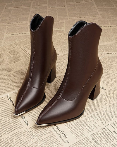 Amélie™ | Bottines Élégantes à Talons