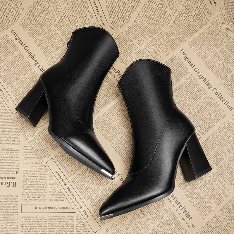 Amélie™ | Bottines Élégantes à Talons