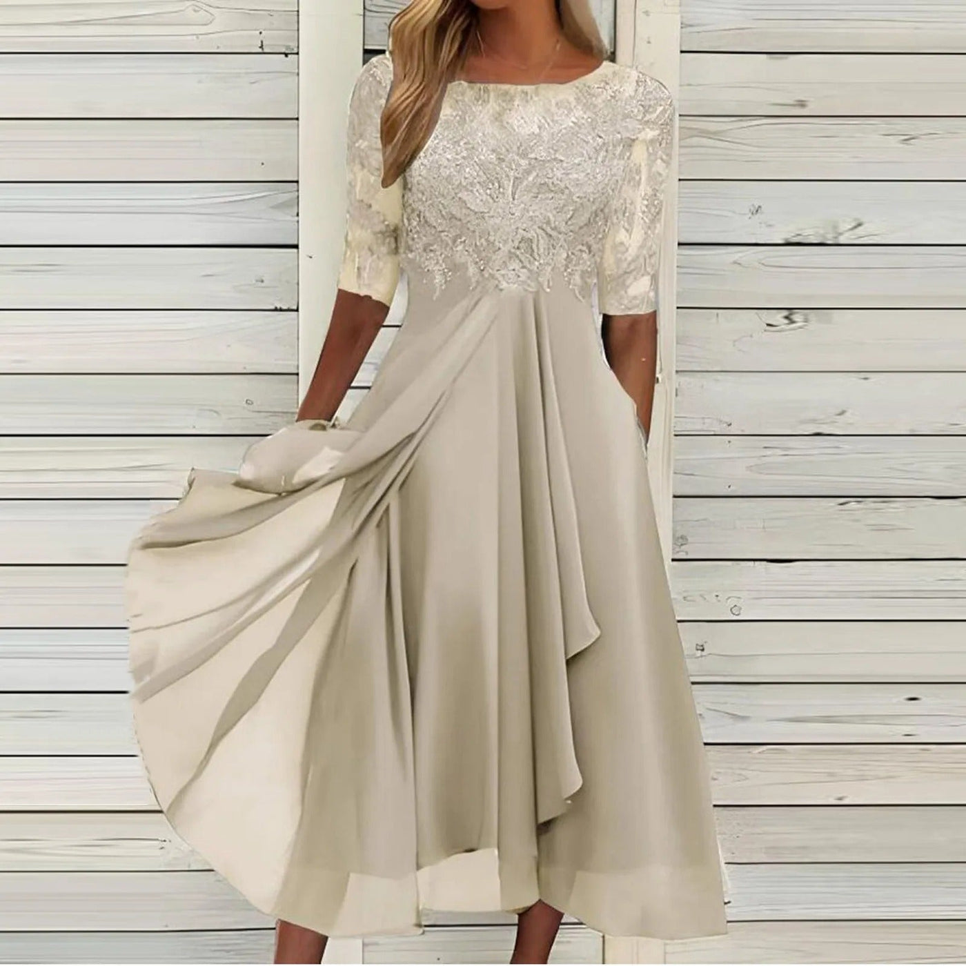 Maria ™ | Robe artisanale élégante en dentelle