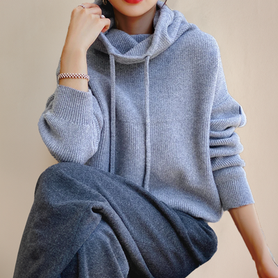 Lucia™ - Pull à col roulé en laine mérinos