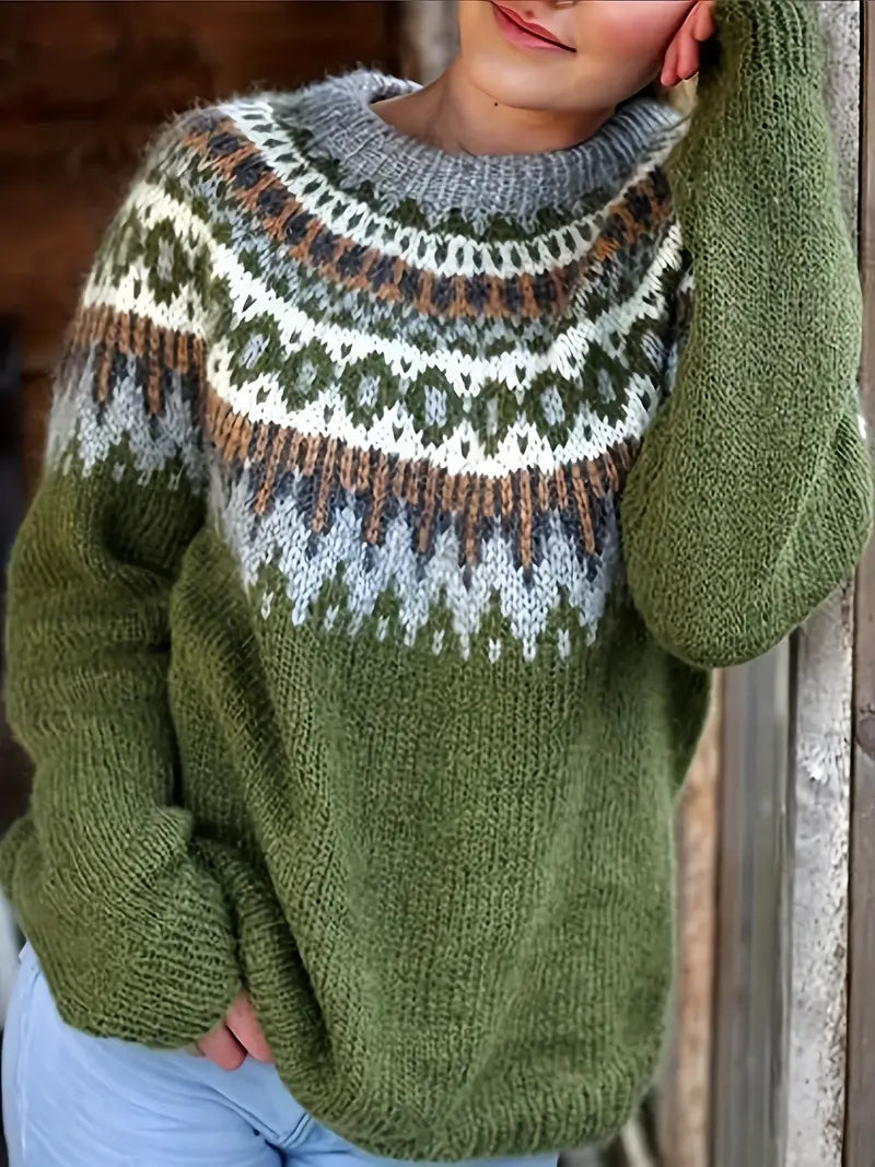 Cléïa™ | Pull d’hiver islandais douillet