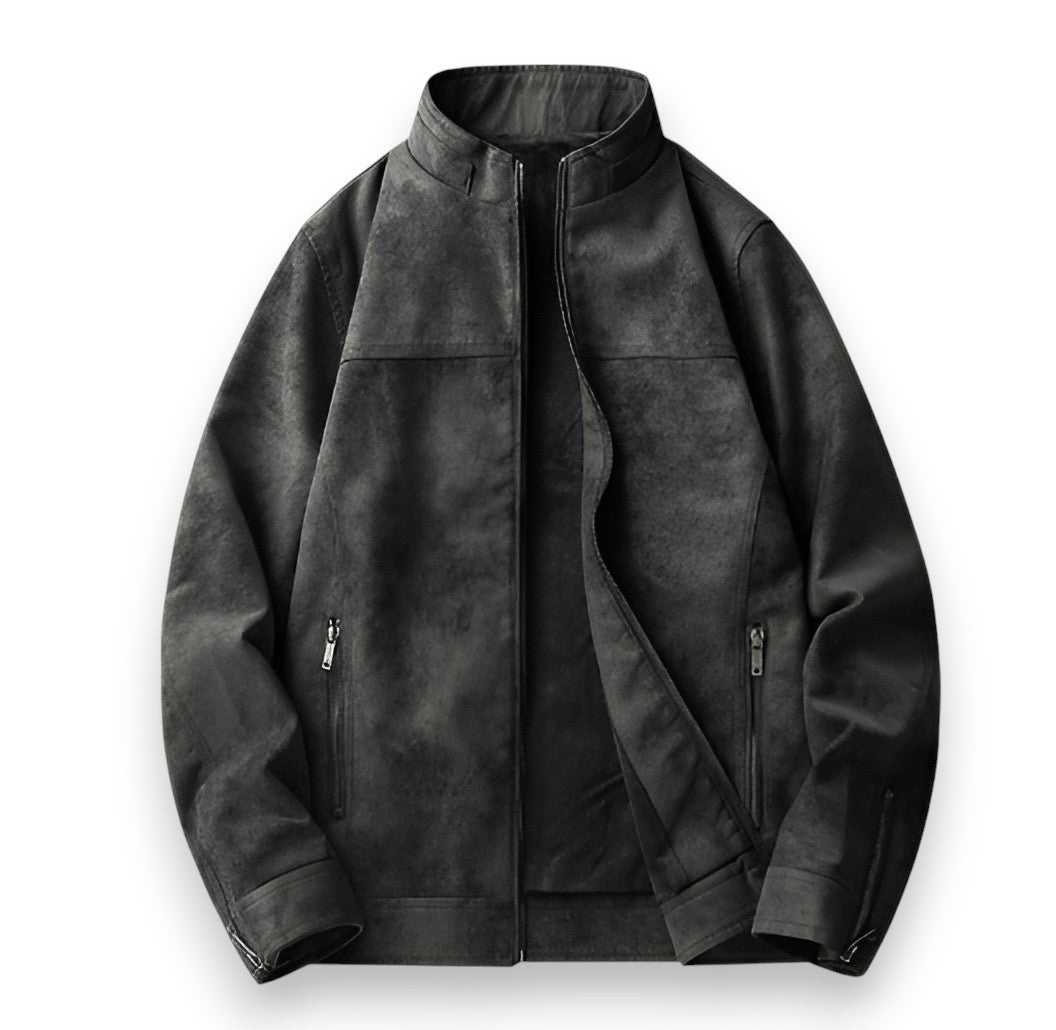 Frank™ | Blouson en Similicuir Premium avec Fermeture Éclair