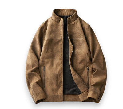 Frank™ | Blouson en Similicuir Premium avec Fermeture Éclair