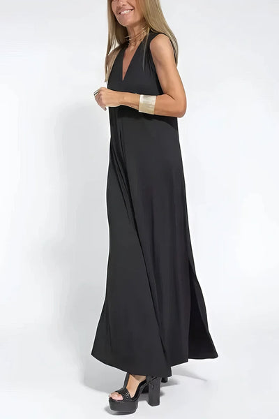 Silvia™ | Robe longue élégante + cardigan assorti OFFERT